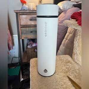 Grosche White Insulated Tea Brewing Bottle w Strainer